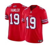 Men's Buffalo Bills #19 KJ Hamler Red 2024 F.U.S.E. Vapor Untouchable Limited Stitched Football Jersey