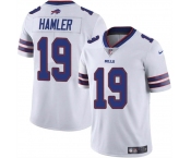 Men's Buffalo Bills #19 KJ Hamler White 2024 Vapor Untouchable Limited Stitched Football Jersey