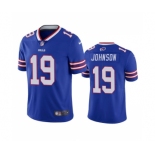 Men's Buffalo Bills #19 KeeSean Johnson Blue Vapor Untouchable Limited Stitched Jersey