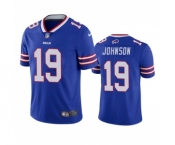 Men's Buffalo Bills #19 KeeSean Johnson Blue Vapor Untouchable Limited Stitched Jersey