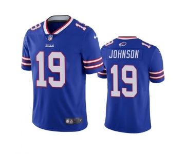 Men's Buffalo Bills #19 KeeSean Johnson Blue Vapor Untouchable Limited Stitched Jersey