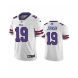 Men's Buffalo Bills #19 KeeSean Johnson White Vapor Untouchable Limited Stitched Jersey