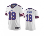 Men's Buffalo Bills #19 KeeSean Johnson White Vapor Untouchable Limited Stitched Jersey