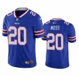 Men's Buffalo Bills #20 Moss Royal Blue Team Color Vapor Untouchable Limited Player Football Jersey 