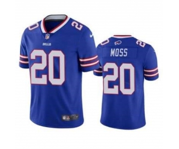 Men's Buffalo Bills #20 Moss Royal Blue Team Color Vapor Untouchable Limited Player Football Jersey 