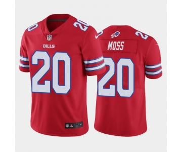 Men's Buffalo Bills #20 Moss Royal Blue Team Color Vapor Untouchable Limited Player Football Jersey