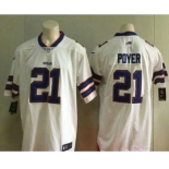 Men's Buffalo Bills #21 Jordan Poyer White 2017 Vapor Untouchable Stitched NFL Nike Limited Jersey