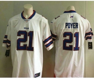 Men's Buffalo Bills #21 Jordan Poyer White 2017 Vapor Untouchable Stitched NFL Nike Limited Jersey