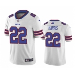 Men's Buffalo Bills #22 Damien Harris White Vapor Untouchable Limited Stitched Jersey