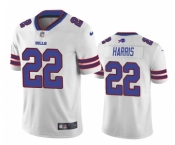 Men's Buffalo Bills #22 Damien Harris White Vapor Untouchable Limited Stitched Jersey