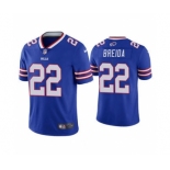 Men's Buffalo Bills #22 Matt Breida Blue Vapor Untouchable Limited Stitched Football Jersey