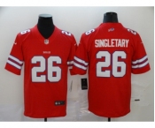 Men's Buffalo Bills #26 Devin Singletary Red Vapor Untouchable Limited Stitched NFL Jersey