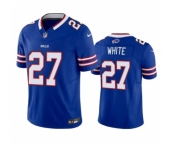 Men's Buffalo Bills #27 Tre'Davious White Blue 2023 F.U.S.E. Vapor Untouchable Limited Stitched Jersey