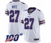 Men's Buffalo Bills #27 Tre'Davious White Vapor Untouchable Limited Player 100th Season Football Jersey