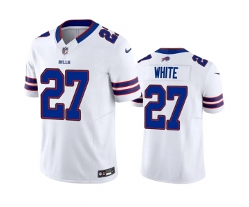 Men's Buffalo Bills #27 Tre'Davious White White 2023 F.U.S.E. Vapor Untouchable Limited Stitched Jersey