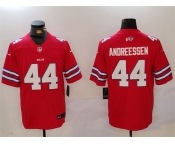 Men's Buffalo Bills #44 Joe Andreessen Red Vapor Untouchable Limited Stitched Jersey