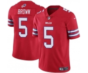 Men's Buffalo Bills #5 Anthony Brown Red 2024 Vapor Untouchable Limited Football Stitched Jersey