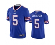 Men's Buffalo Bills #5 Marquez Stevenson Royal Vapor Untouchable Limited Stitched Jersey