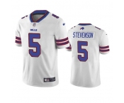 Men's Buffalo Bills #5 Marquez Stevenson White Vapor Untouchable Limited Stitched Jersey