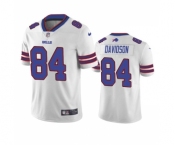 Men's Buffalo Bills #84 Zach Davidson White Vapor Untouchable Limited Stitched Jersey