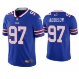 Men's Buffalo Bills #97 Mario Addison Blue Vapor Untouchable Limited Stitched Football Jersey