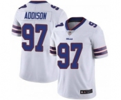 Men's Buffalo Bills #97 Mario Addison White Vapor Untouchable Limited Stitched Football Jersey