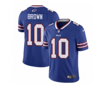 Men's Nike Buffalo Bills #10 Corey Brown Vapor Untouchable Limited Royal Blue Team Color NFL Jersey