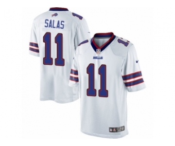 Men's Nike Buffalo Bills #11 Greg Salas Limited White NFL Jersey