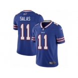 Men's Nike Buffalo Bills #11 Greg Salas Vapor Untouchable Limited Royal Blue Team Color NFL Jersey