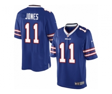 Men's Nike Buffalo Bills #11 Zay Jones Limited Royal Blue Team Color NFL Jerse