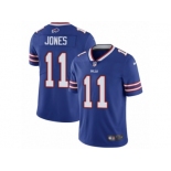 Men's Nike Buffalo Bills #11 Zay Jones Vapor Untouchable Limited Royal Blue Team Color NFL Jersey