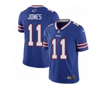 Men's Nike Buffalo Bills #11 Zay Jones Vapor Untouchable Limited Royal Blue Team Color NFL Jersey