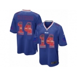 Men's Nike Buffalo Bills #14 Sammy Watkins Limited Royal Blue Strobe NFL Jersey