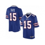 Men's Nike Buffalo Bills #15 Brandon Tate Limited Royal Blue Team Color NFL Jersey