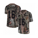 Men's Nike Buffalo Bills #16 Robert Foster Limited Camo Rush Realtree NFL Jersey