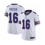 Men's Nike Buffalo Bills #16 Robert Foster White Vapor Untouchable Limited Player NFL Jersey