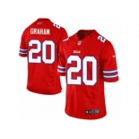 Men's Nike Buffalo Bills #20 Corey Graham Limited Red Rush NFL Jersey