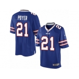 Men's Nike Buffalo Bills #21 Jordan Poyer Limited Royal Blue Team Color NFL Jersey