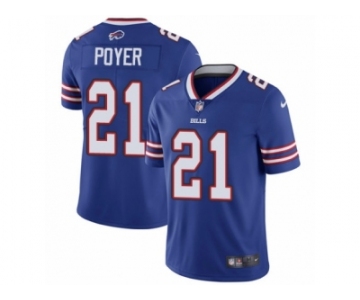 Men's Nike Buffalo Bills #21 Jordan Poyer Vapor Untouchable Limited Royal Blue Team Color NFL Jersey