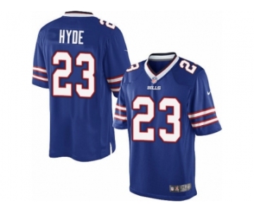 Men's Nike Buffalo Bills #23 Micah Hyde Limited Royal Blue Team Color NFL Jersey