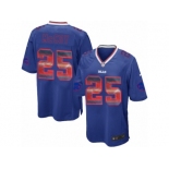 Men's Nike Buffalo Bills #25 LeSean McCoy Limited Royal Blue Strobe NFL Jersey