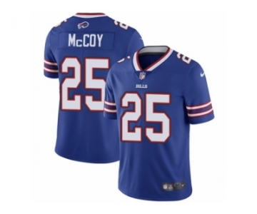 Men's Nike Buffalo Bills #25 LeSean McCoy Vapor Untouchable Limited Royal Blue Team Color NFL Jersey