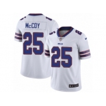 Men's Nike Buffalo Bills #25 LeSean McCoy Vapor Untouchable Limited White NFL Jersey