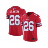 Men's Nike Buffalo Bills #26 Robert Blanton Limited Red Rush NFL Jersey