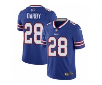 Men's Nike Buffalo Bills #28 Ronald Darby Vapor Untouchable Limited Royal Blue Team Color NFL Jersey