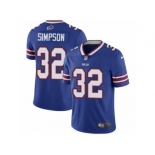 Men's Nike Buffalo Bills #32 O. J. Simpson Vapor Untouchable Limited Royal Blue Team Color NFL Jersey