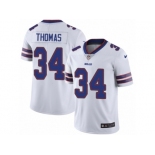 Men's Nike Buffalo Bills #34 Thurman Thomas Vapor Untouchable Limited White NFL Jersey