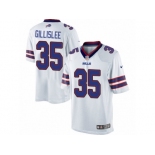 Men's Nike Buffalo Bills #35 Mike Gillislee Limited White NFL Jersey