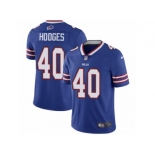 Men's Nike Buffalo Bills #40 Gerald Hodges Royal Blue Team Color Vapor Untouchable Limited Player NFL Jersey