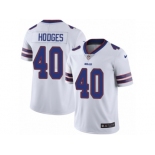 Men's Nike Buffalo Bills #40 Gerald Hodges White Vapor Untouchable Limited Player NFL Jersey